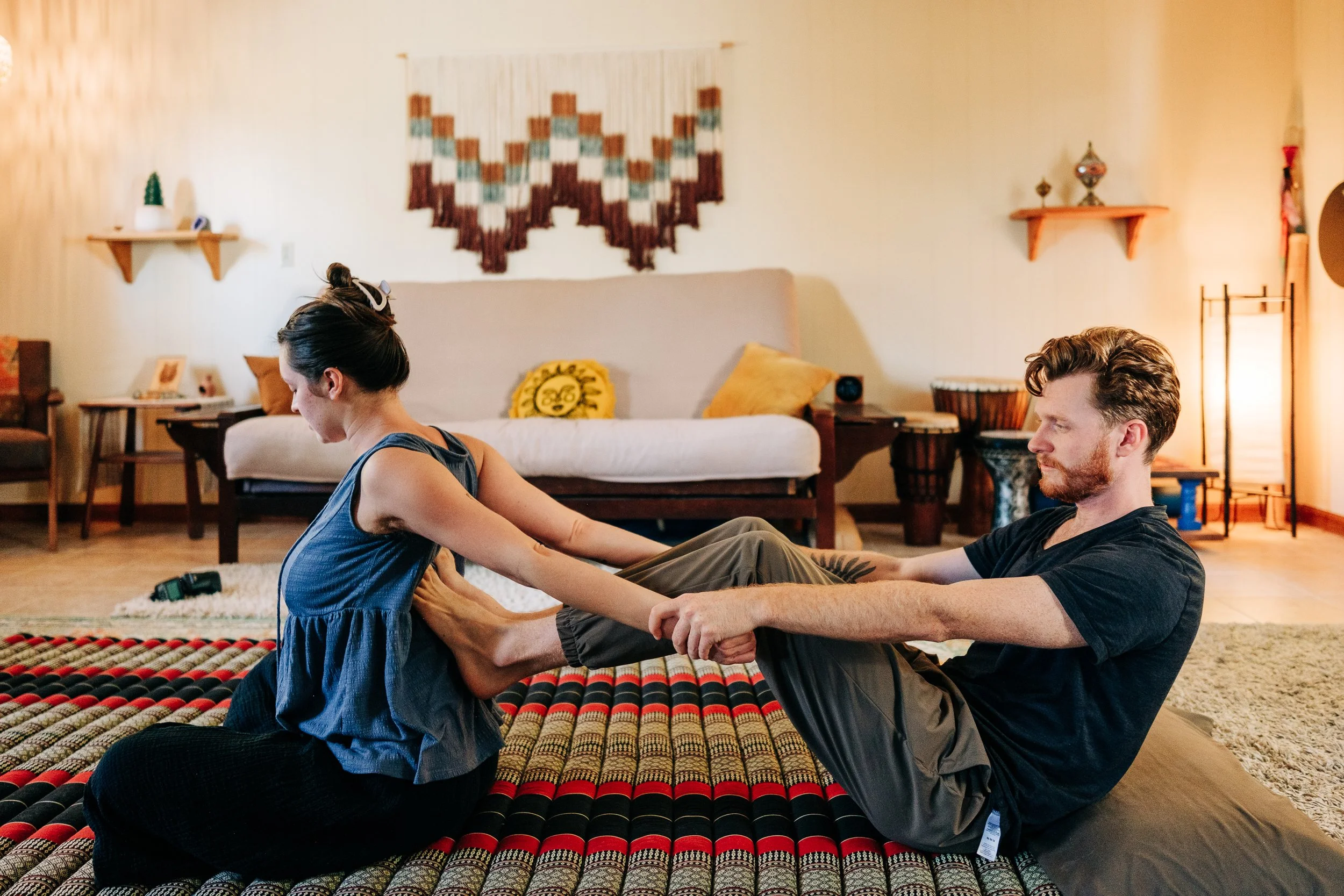 Serene massage therapy studio for first-time clients in Asheville NC